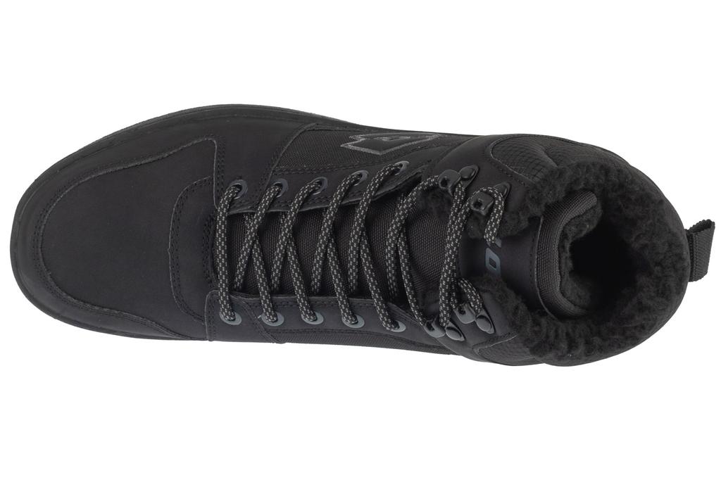 Lotto Prehna Fur, Mens black Sneakers