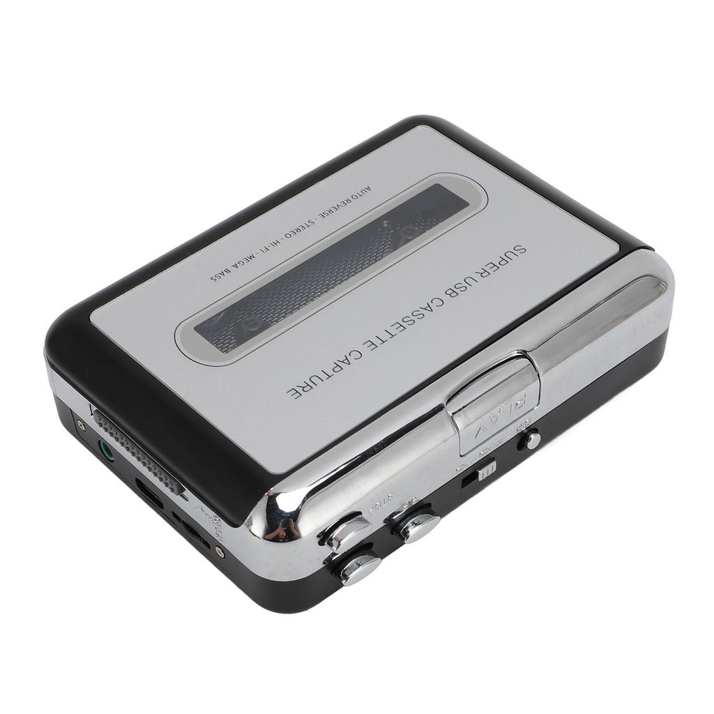 USB Кассетный в MP3 Конвертер Кассета в Цифровой Звук USB 2.0 Портативный Кассетный Плеер Рекордер Конвертер с Наушниками