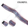 15 Colors Clip In Hair Tinsel Fairy Hair Tinsel 19.5 Inches Glitter Colorful Clip On Tinsel Hair Extension For Women Girls Party
