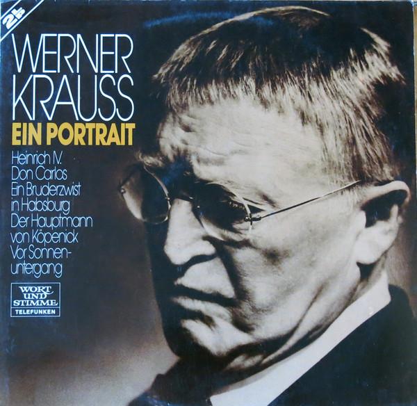 Виниловая пластинка WERNER KRAU Ein Portrait 648101 Telefunken Германия Классика Б/у