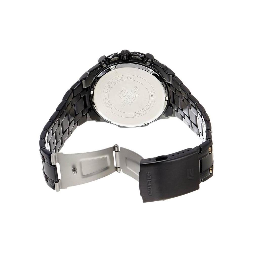 Casio Мужские часы EDIFICE Черные EFR-539BK-1A2 EFR-539BK-1A2