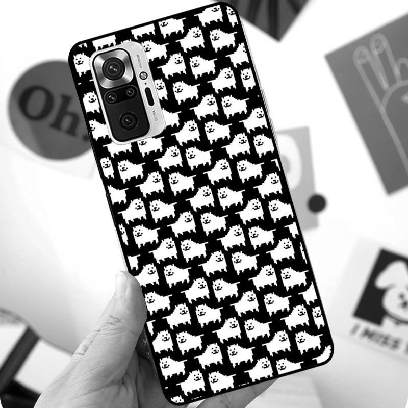 Чехол Undertale Назойливая Собака Для Xiaomi Redmi Note 12 Pro 11 8 9 10 Pro 9S 10S 11S 12S Redmi 12C 10C 9C 10A