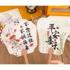 Plastic Handheld Fan Floral Mini Fans Portable Cooling Fan