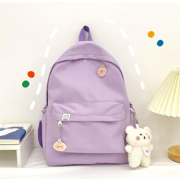 Вместительная большая наплечная сумка Унисекс Рюкзак Школа Студенты Колледжа Подарок Юниор