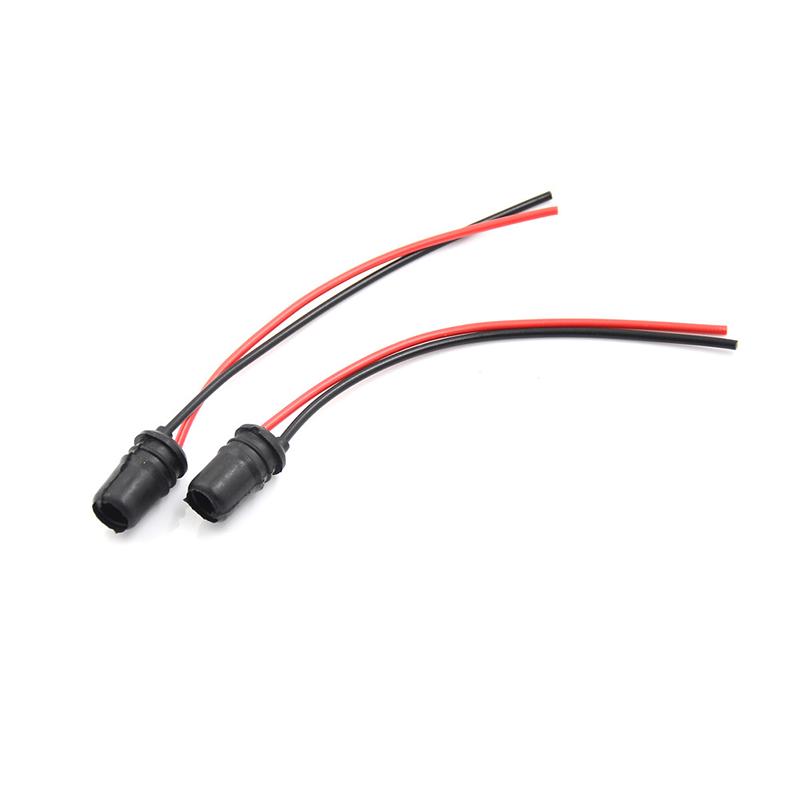 10 шт. T10 удлинитель патрона для лампочки, мягкая резиновая клиновидная основа