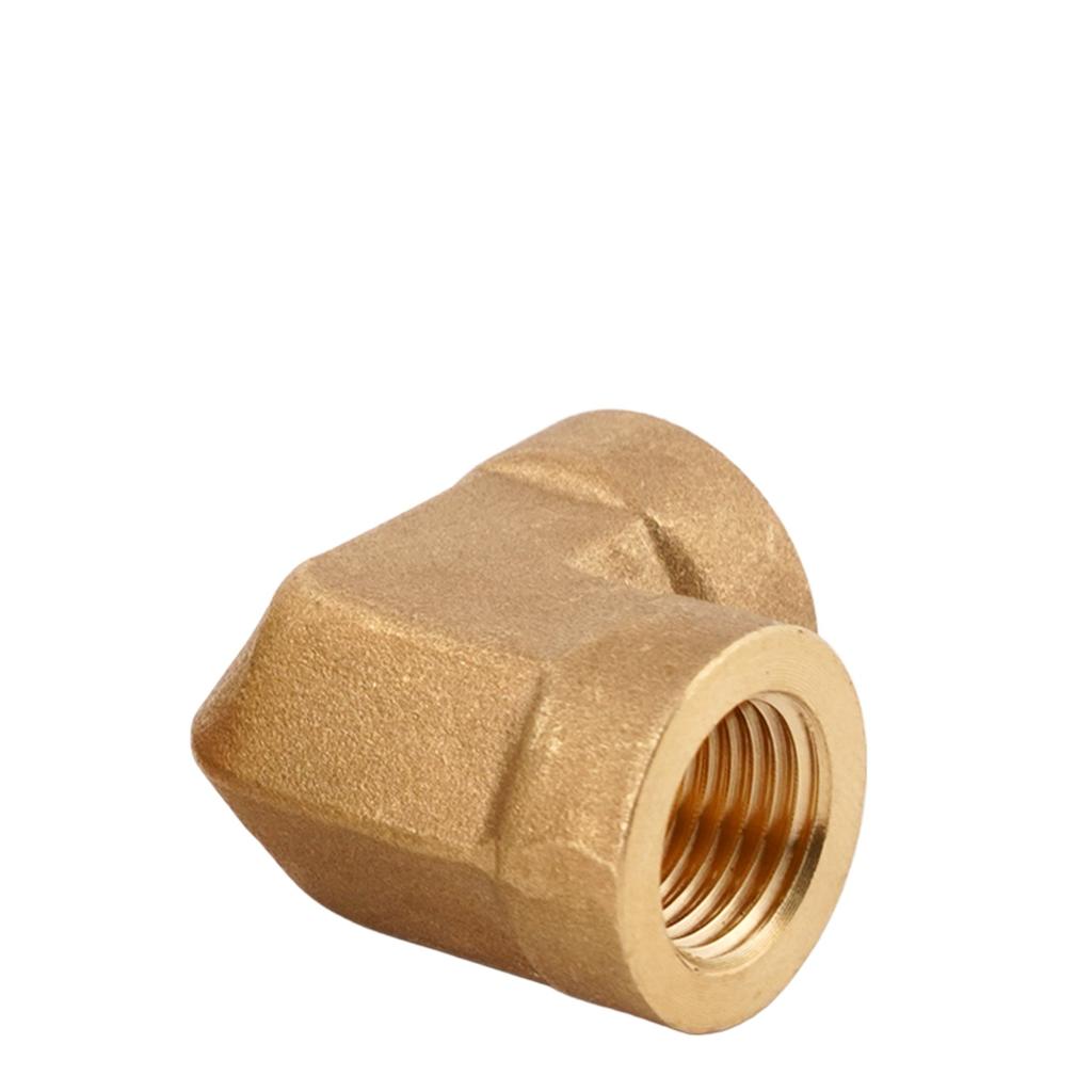 1/8" 1/4" 3/8" 1/2" NPT Внутренняя Равнопроходная Угольник 90 Градусов Латунный Трубопроводный Фитинг Соединитель 150C 357 PSI Вода Газ Масло Блок