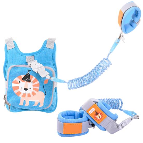 Браслет против потери Легкий дышащий мягкий удобный ремень с пряжкой для защиты от потерь из полиэстера Пружинная веревка для предотвращения потери Ремень для детей