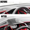 Для Honda Civic 10-го поколения 2016 2017 2018 2019 2020 2025 Накладка-стикер на панель приборов автомобиля Углеродное волокно Защитная рамка Отделка Аксессуары