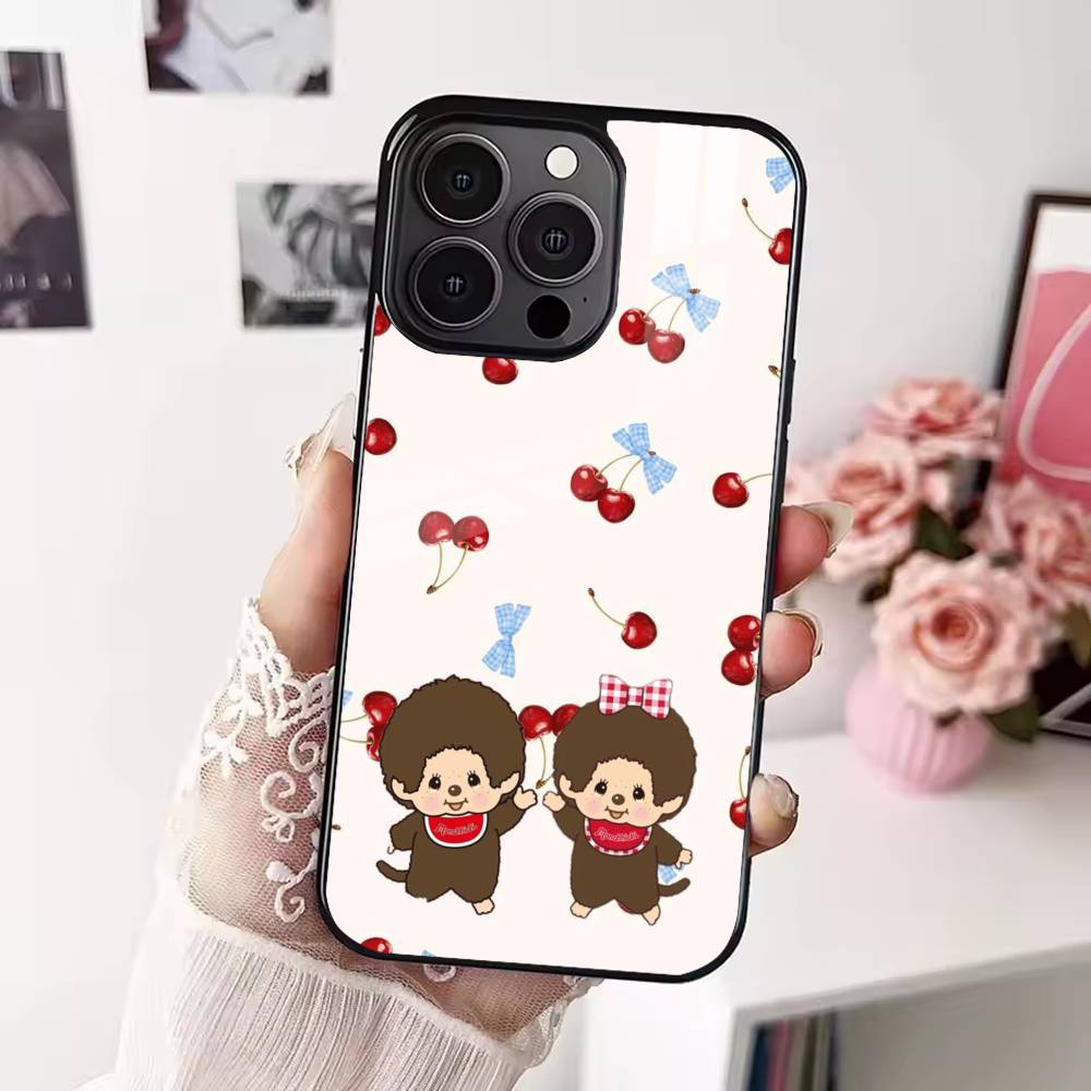 Cartoon M-Monchhichis Phone Case For iPhone 17,16,15,14,13,12,Plus,Pro,Max For Magsafe Magnetic Wireless Charge