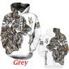 Autumn and Winter 3d Dog Print Men Women Casual Pullovers Streetwear Hoodies