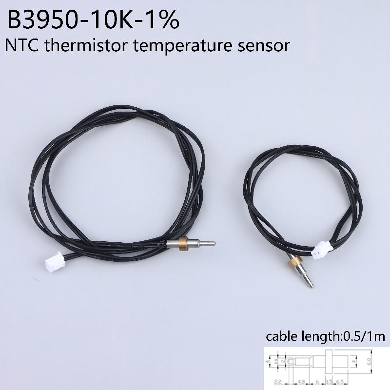 Ntc 10K 3950 Thermistor Temperature Sensor Waterproof Thermistor Probe 50/100Cm For Water Heater Coffee Machine Water Dispenser