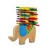 Wooden Elephant Balance Beam Toy To Train Children's Hand Eye Coordination And Concentration, Give Children Birthday And Christmas Gifts
