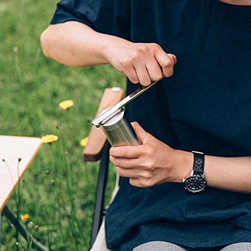 Snow Peak Полевая кофемолка бариста - Нержавеющая сталь