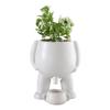 Spoof Ceramic Peeing Potted Plant Wear Resistant Flower Planter Resuable Desktop Plant Display Pot for Bedroom Patios Desk