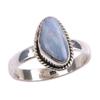 Кольцо из натурального австралийского опала из стерлингового серебра 925 пробы S.7 r5j54