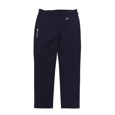 Champion Stretch Script Logo Длинные брюки Golf Navy C3-AG201 Мужские