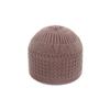Autumn  Winter Hat Hoodie Knitted Hat Men's and Women's Wave Jacquard Neutral Dome Warm Knitted Head Cap