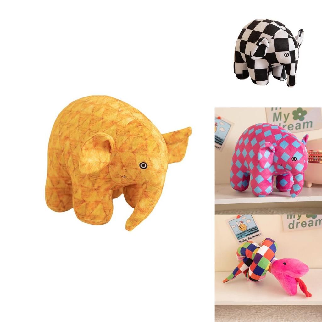 Плюшевая игрушка Слон Elmer's Colors Мягкая и приятная на ощупь Мягкая игрушка для детей