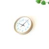 KATOMOKU Plywood Wall Clock 20 Light Blue Wall Clock Continuous Second Hand Radio km-119LBRCS 252mm (SKP Clock)