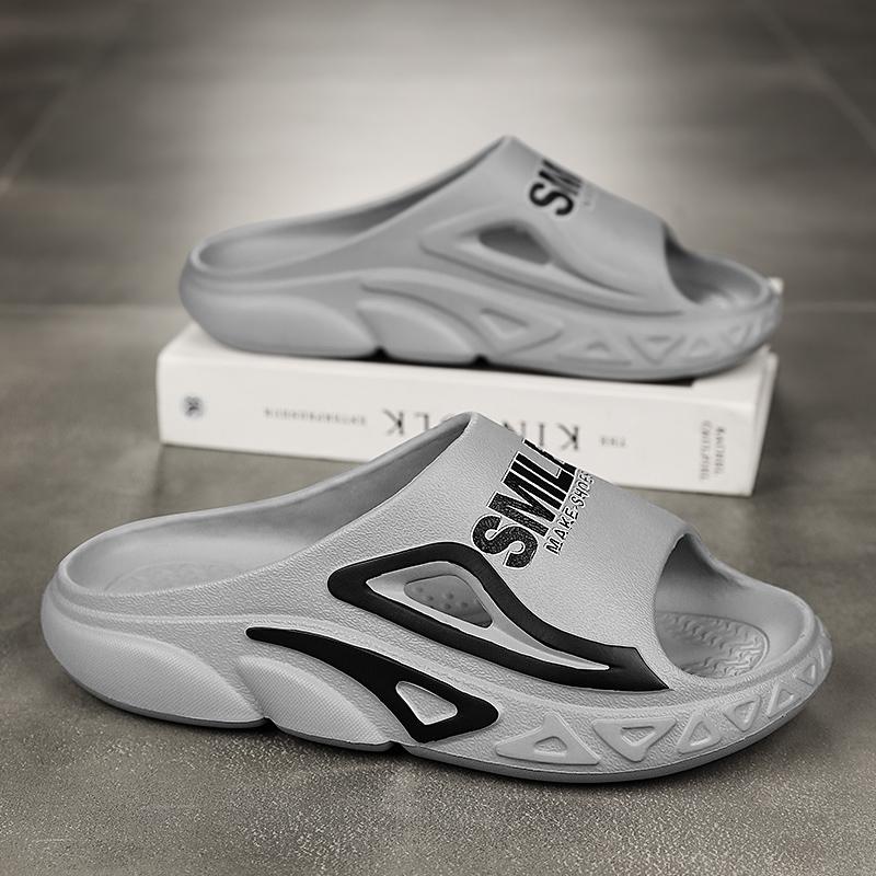 Модные горячие продажи сандалий для мужчин летние мужские тапочки пляжные легкие удобные нескользящие мужские тапочки повседневная модная мужская обувь