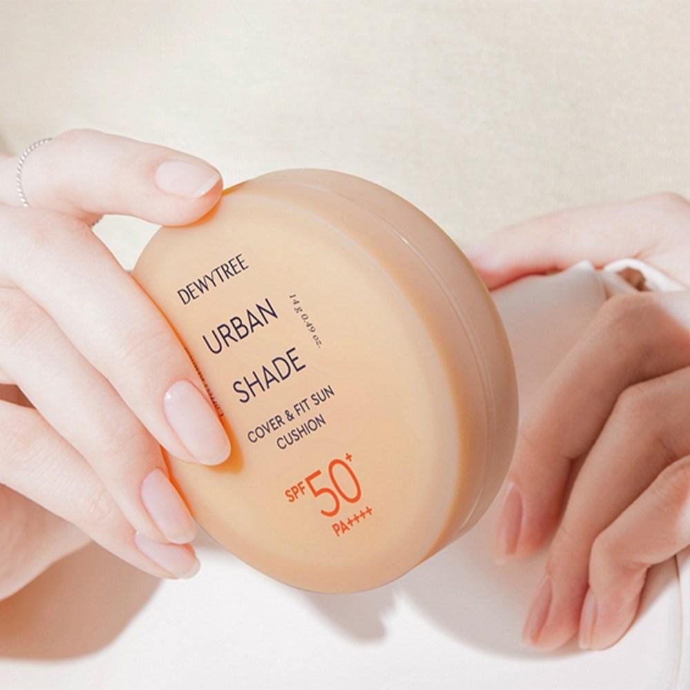 DEWYTREE Urban Shade Cover & Fit Sun Cushion SPF50+ PA++++, 14g, 1 Piece