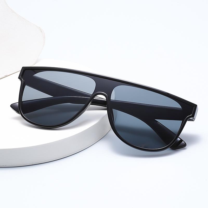 One Piece Sunglasses for Women, big Frame Mirror Lens UV400 Fashion Sun Glasses