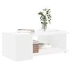 Coffee Table White 90 x 50 x 33 cm Engineered Wood