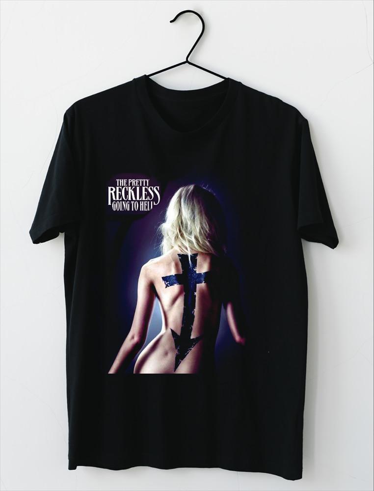 The Pretty Reckless - Going to Hell Черная футболка с коротким рукавом Все размеры Унисекс