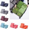 6 PCS Travel Storage Bag Set for Clothes Tidy Organizer Wardrobe Suitcase Pouch Travel Organizer Bag Case Shoes Packing Cube Bag