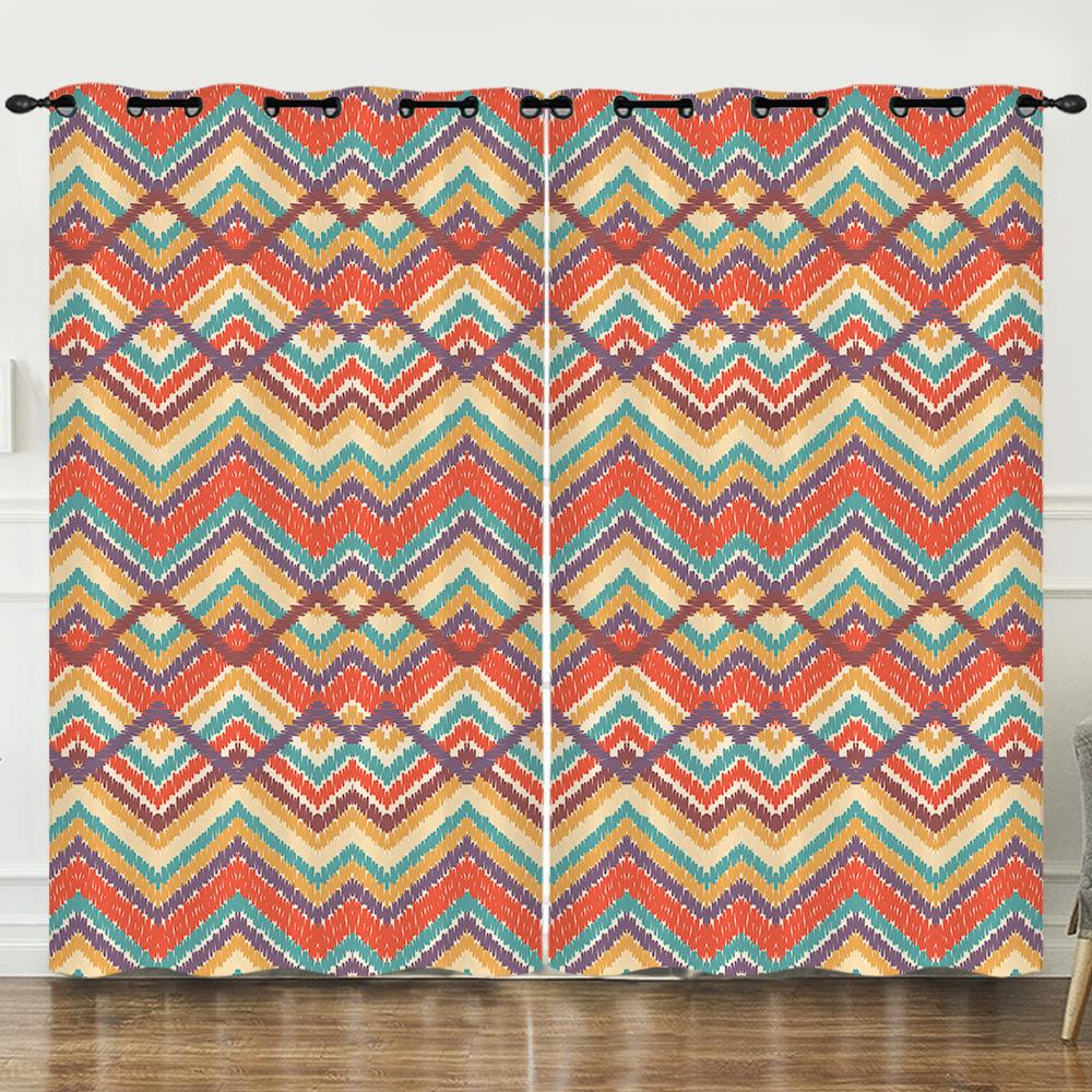 Серия 3D Fresh Printing Цифровая печать Штора Блэкаут и на люверсах