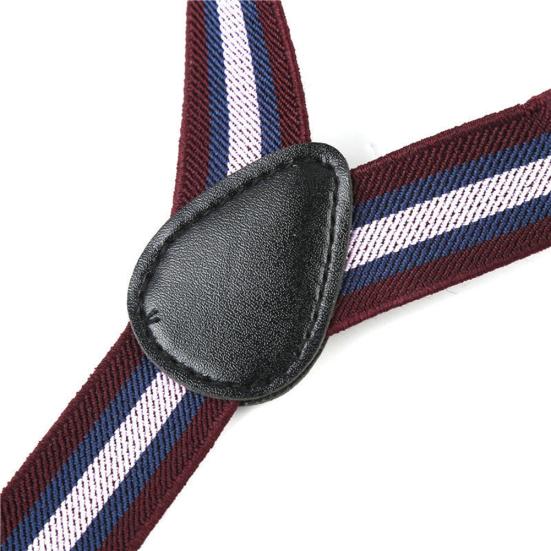 Эластичные женские однотонные/в полоску Y-образной формы, регулируемые подтяжки, подтяжки, мужские