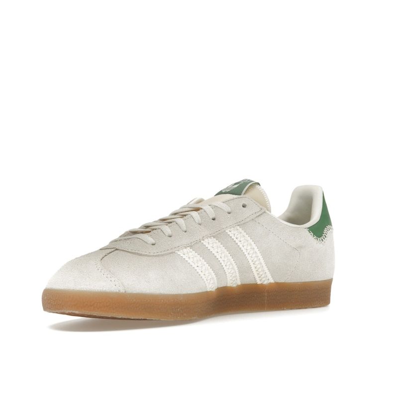 Adidas Кроссовки унисекс Gazelle Alumina Preloved Green Кремово-белые IE3691