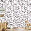 Watercolor Magnolia Flowers Wallpaper for Living Room and Bedroom 50x1000