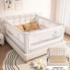 Triangle U-Shaped Children's Bed Rail Guard | Baby Anti-Fall Crib Rail Set