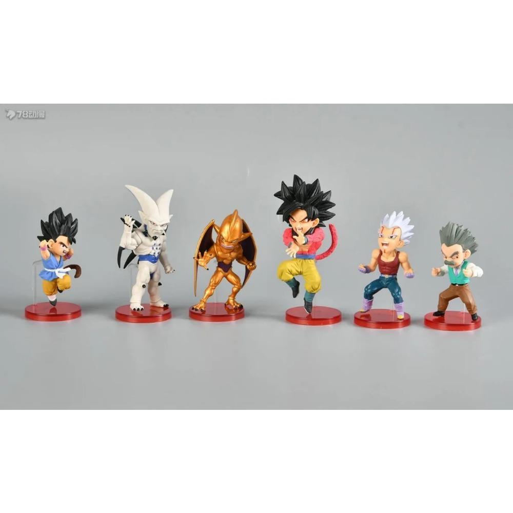 Фигурка Аниме Dragon Ball Z Супер Сайян Сон Гоку Сон Гохан Веджета Броли Пикколо Маджин Буу Набор Фигурок Действия Модель Подарки Игрушка