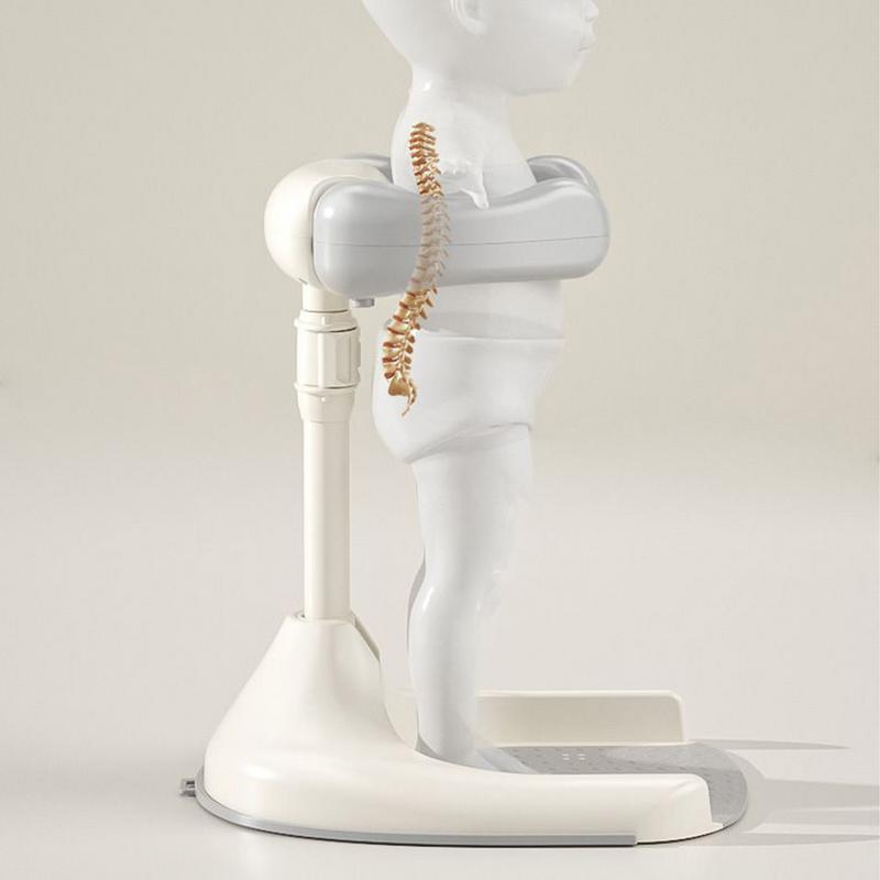 Non-slip Baby Bath Shower Stand Portable Shower Helper Baby Bath Standing Support Adjust Length Folding Standing Toddler Shower