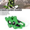 CNC Chain Guide Guard Protector For KAWASAKI KX250F KX450F 2009-2018 KX250 KX450 KLX450R KX250X KX450X KX 250F 450F 250X 450X