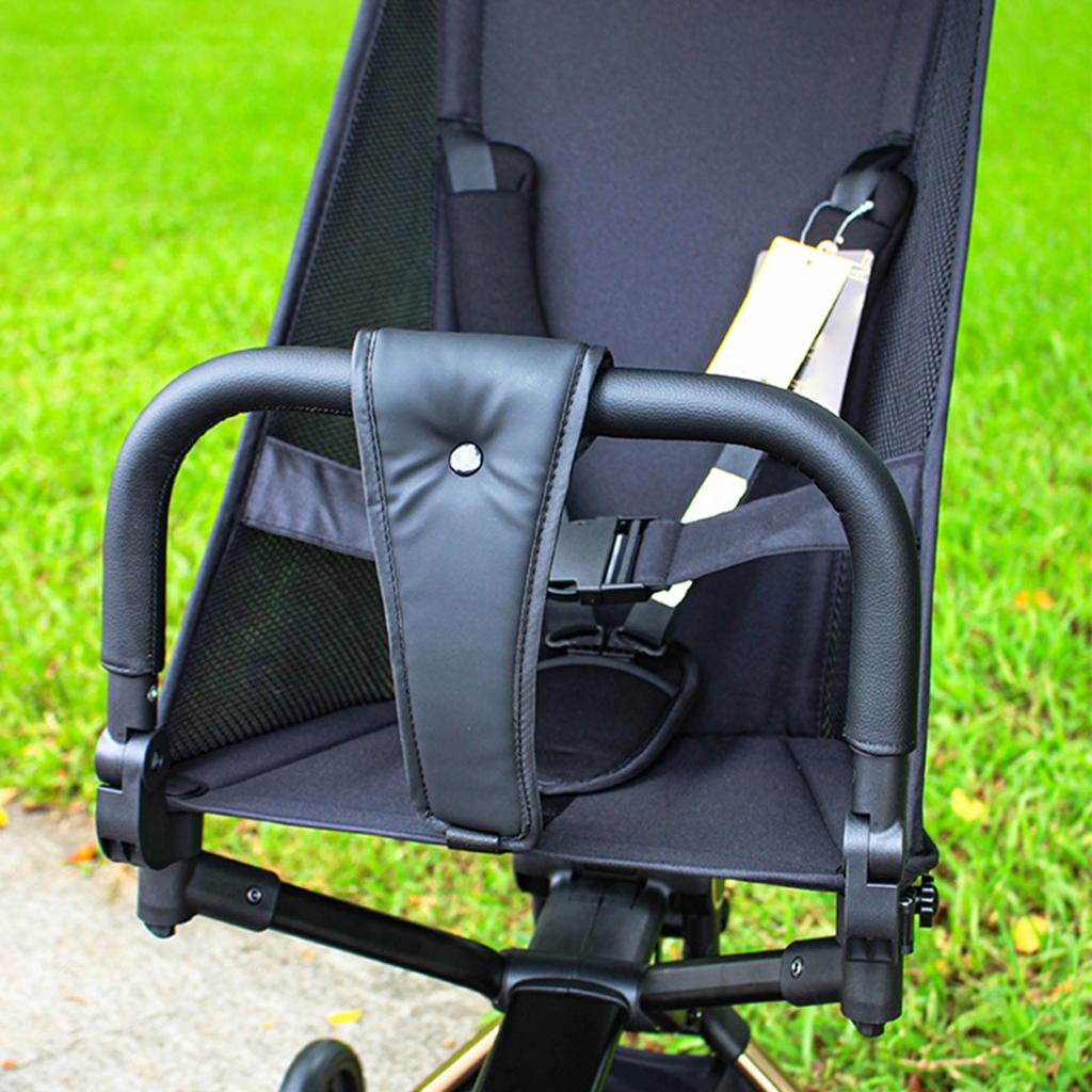 PU Leather Stroller Crotch Strap Soft & Safe Baby Stroller Crotch Belt Baby Carriage Crotch Guard Comfortable for Baby