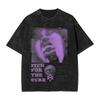 Футболки ROCK Band Bring Me The Horizon для фанатов BMTH Стираные Винтажные Топы Новинка Британский Летний Футболка Винтажные Свободные Хлопковые Топы