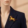 Rhinestone Horse Brooches Lapel Pins Brooch Pins New Running Horse Brooch  Jewelry Accessories