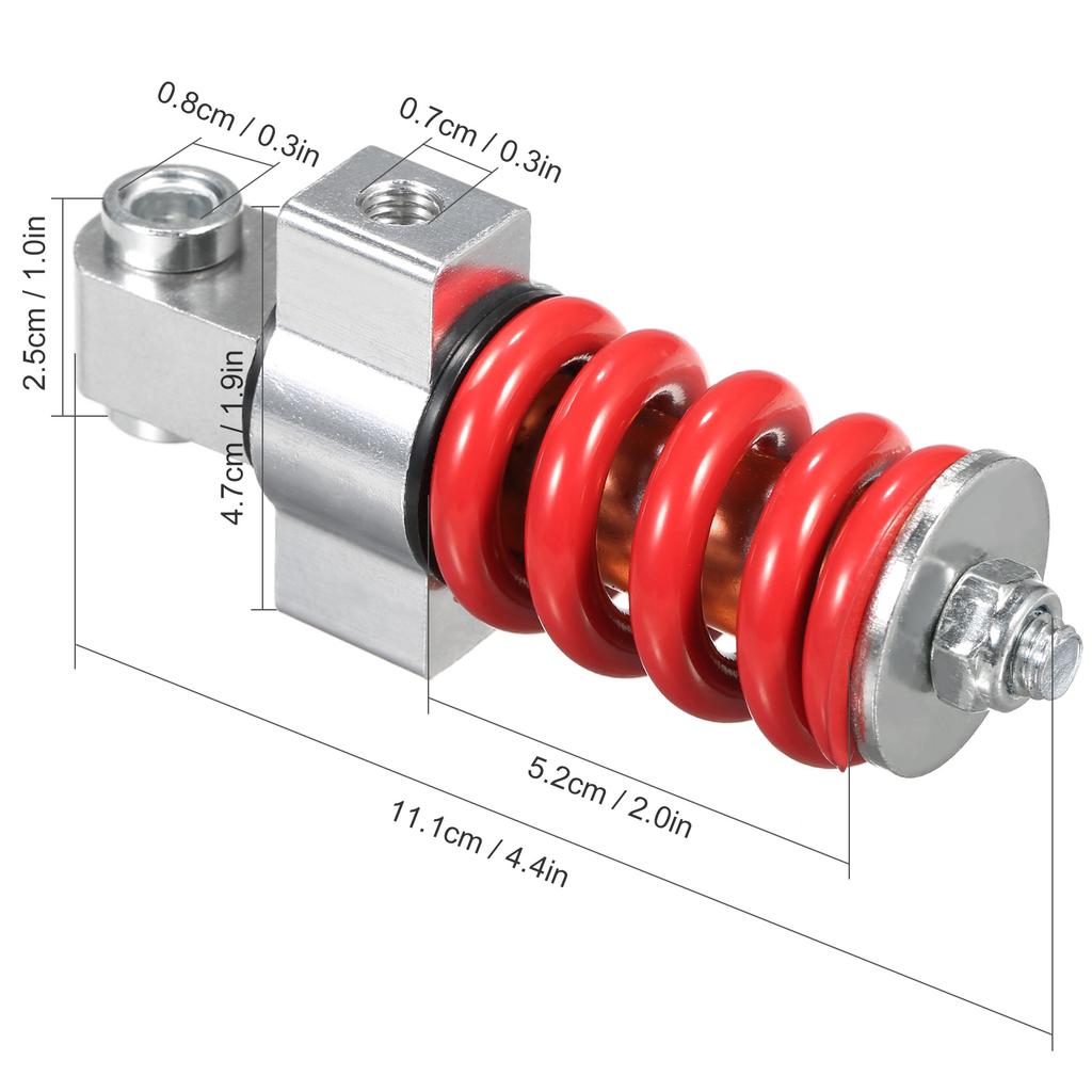 Rear Shock Absorber Replacement for KUGOO ETWOW 8in 10in Electric Scooters