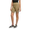 Short de cyclisme femme taille haute Urban Classics Lace Inset - vert kaki - M