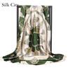 High-quality Luxurious Silk Scarves Headband Scarfs Neck Scarf For Women Chain Silk Scarf Women's Decorative Shawl