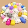 10-50PCS Mini Kawaii Mochi Squishy Toys for Kids Birthday Party Favors Pinata Filler School Prizes Christmas Stocking Stuffers