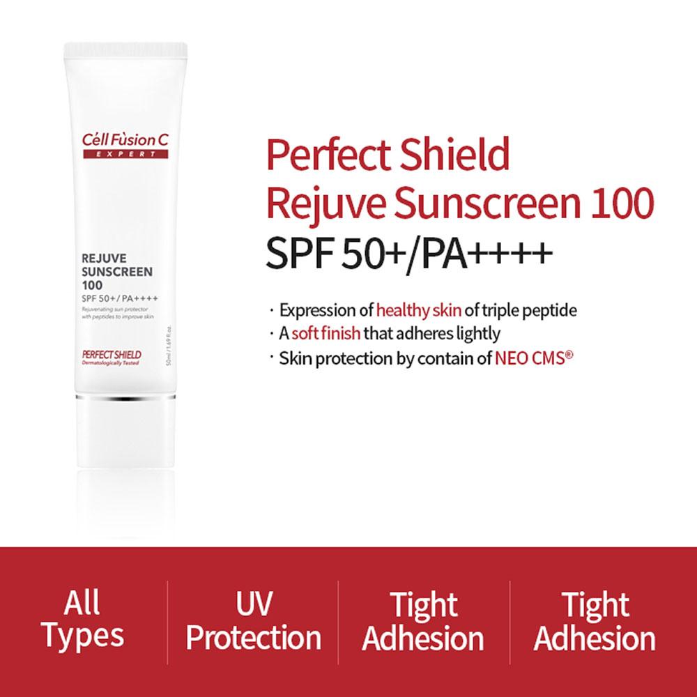 Cell Fusion C Expert Perfect Shield Rejuve Sunscreen 100 50ml (SPF50+)