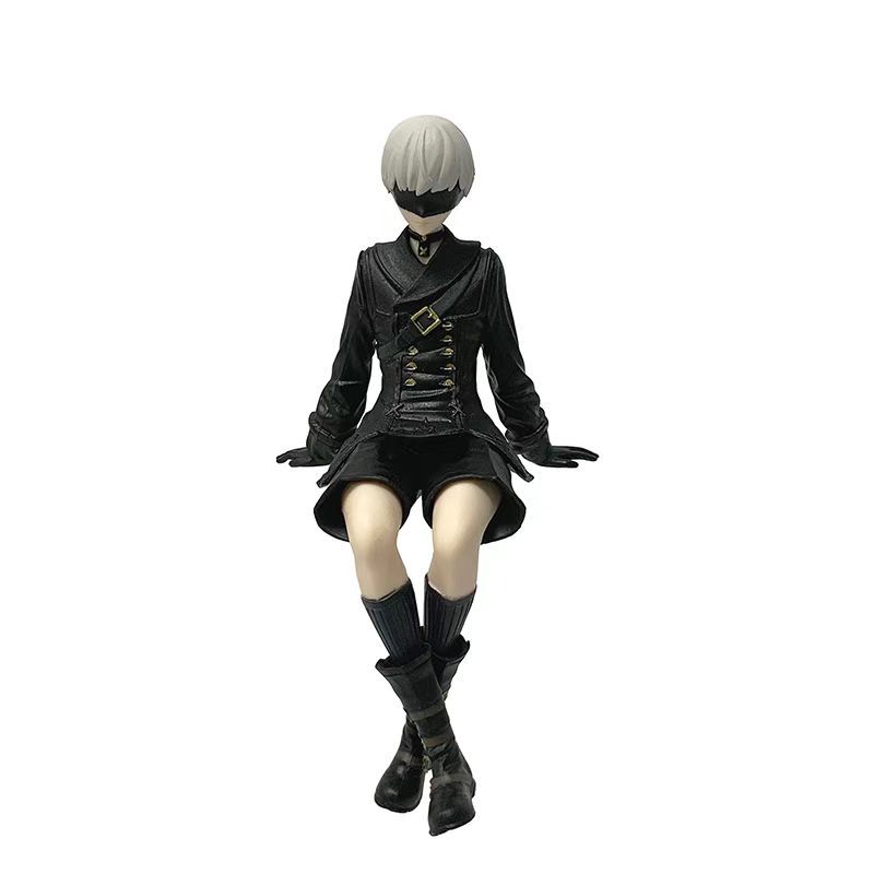 13см Аниме NieR: Автоматическая фигурка Yorha 2B Noodle Stopper Action Figure Игрушка ПВХ Модель Кукла Подарки