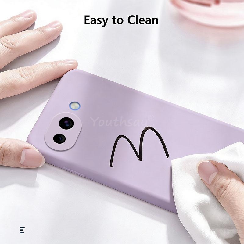 Чехол для Google Pixel 10a Чехол из жидкого силикона Однотонный чехол Чехол Pixel 10a TPU Защитный чехол для телефона от падения Чехол для Google Pixel 10 a