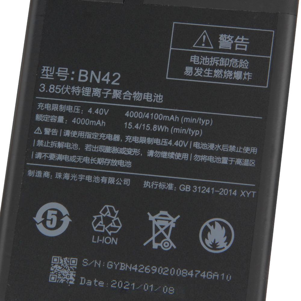 Replacement Battery BN42 For Xiaomi Redmi 4 Hongmi4 Redrice 4 Standard Version Rechargeable Phone Battery 4000mAh