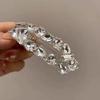 Sweet Cool Rhinestone Hair Clip Women Ice Through Temperament Versatile Side Clip Delicate Hair Accessories