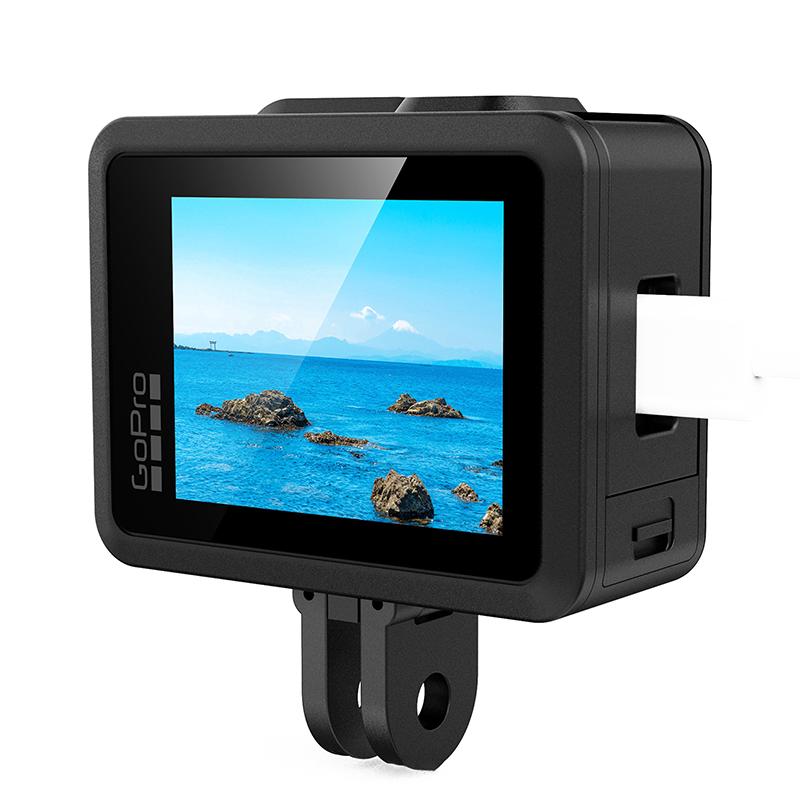 Sport Camera Silicone Protective Case Cover With Len Cap And Hanging Rope For Gopro Hero 2024 Glass Screen Protector